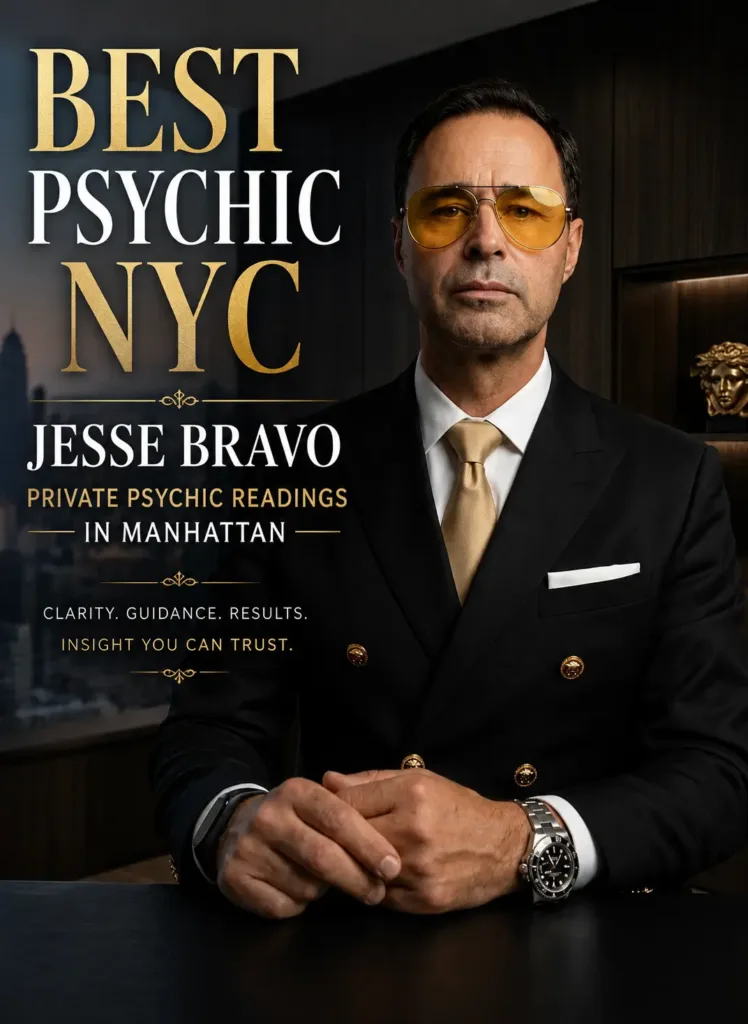 Best Psychic NYC Jesse Bravo private psychic reading in Manhattan